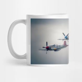 North American P-51 Mustangs Mug